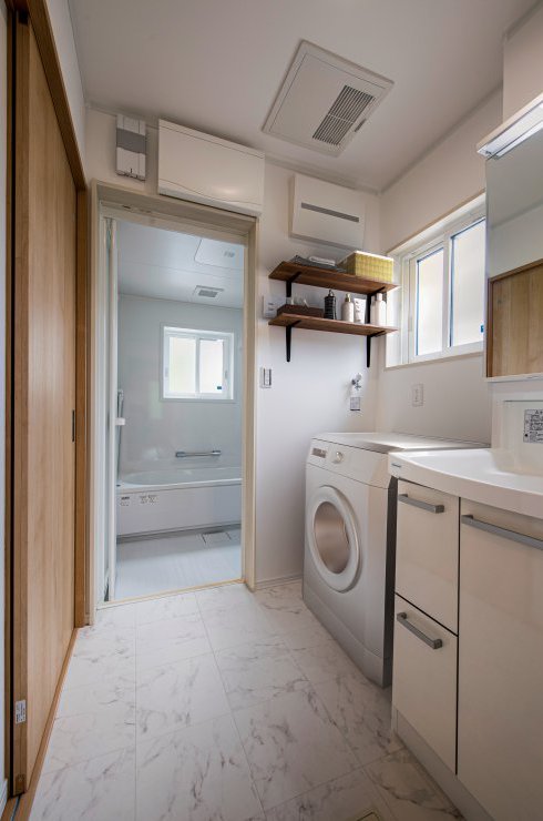 家事の負担を最大限減らした家事ラク導線