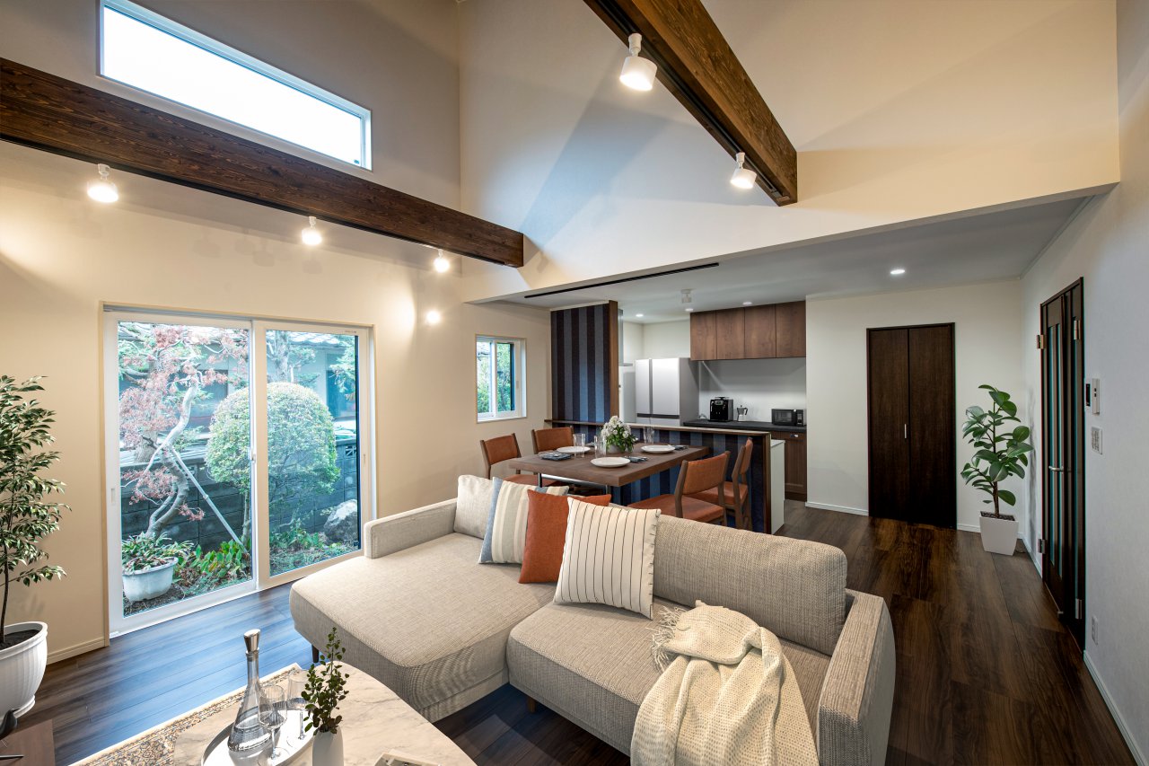 生活動線、家事導線が快適な平屋