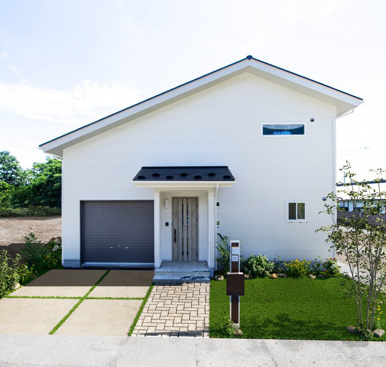 趣味の空間としても利用可能なビルトインガレージ