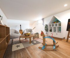 大容量の収納スペースがある部屋