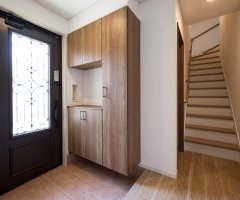 大容量の収納スペースがある部屋