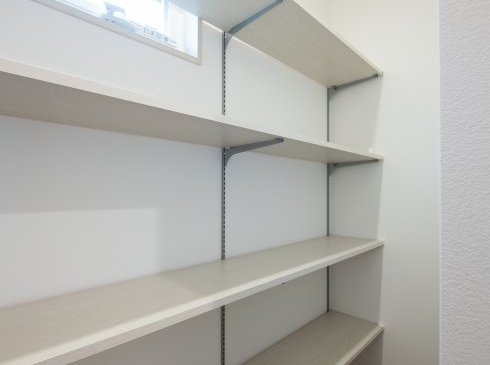 各部屋に広くて使いやすい収納スペースを設置