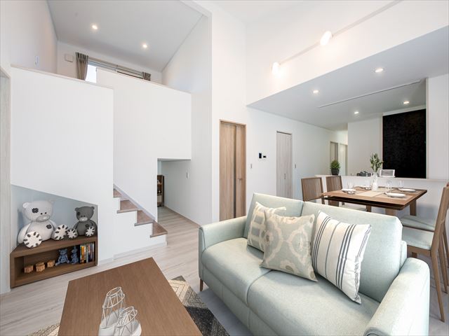 見せる収納＆隠す収納