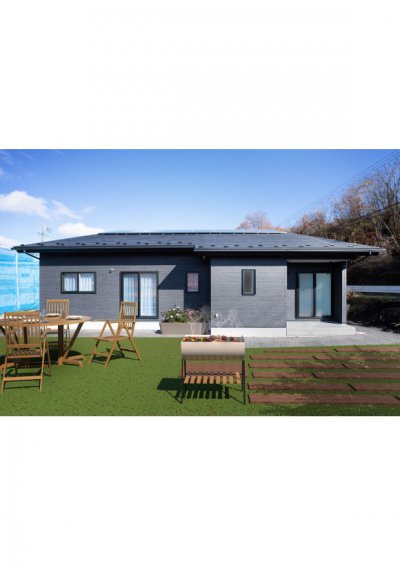 充実した収納とスキップフロアのある平屋【塩尻市】