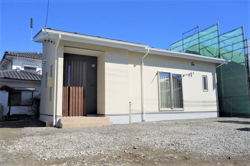 シンプルで優しい外観