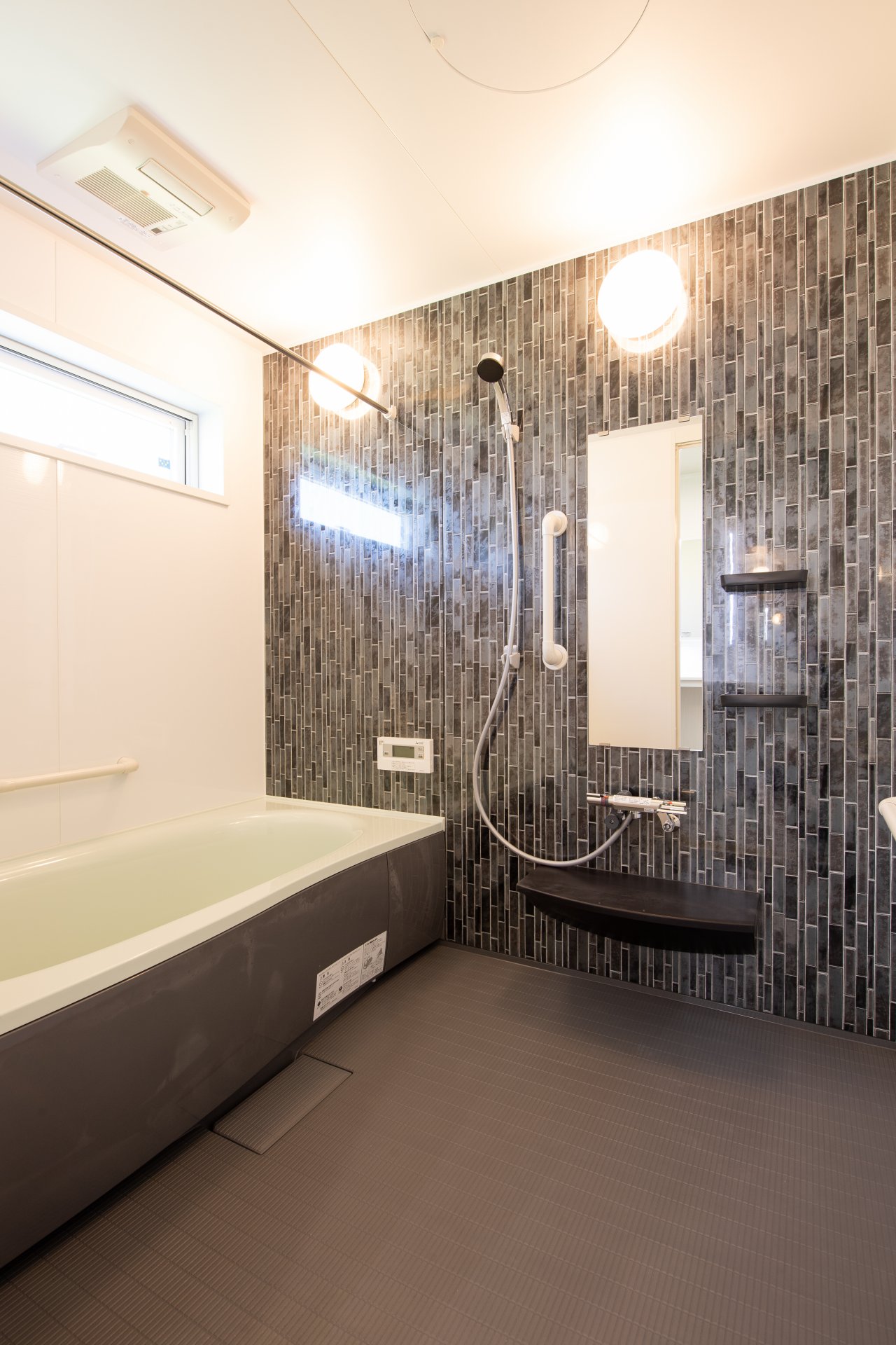 ホテルライクな1.25坪浴室