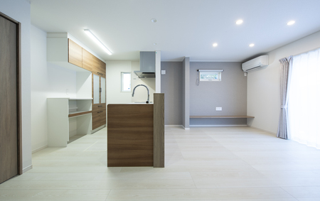 広々としたオープンキッチンと和室がある家【長野市】