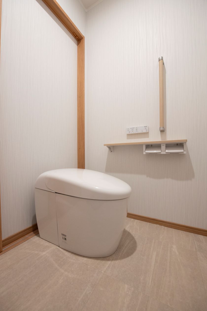 バリアフリーのお手洗い