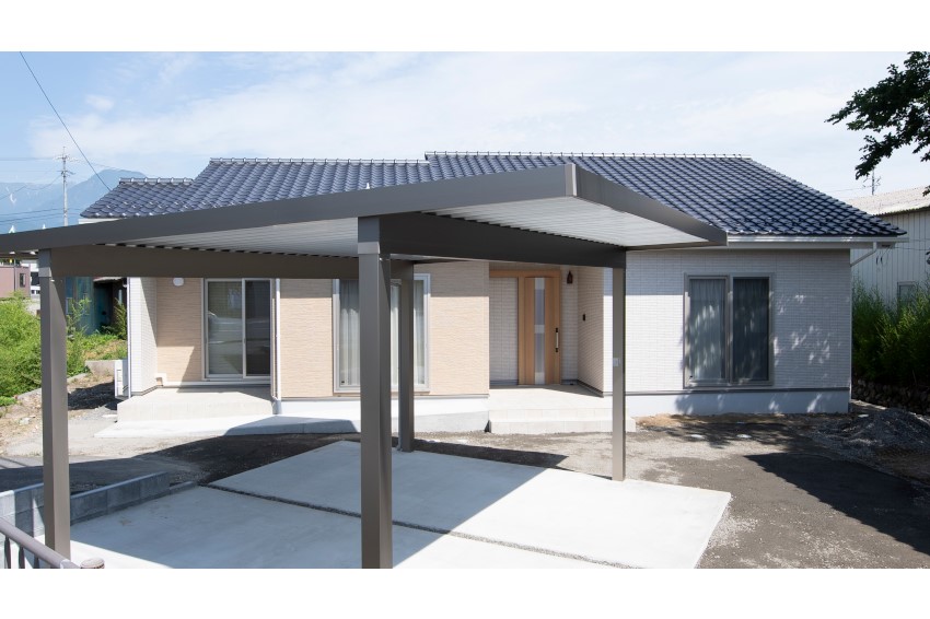 回遊動線でラクラク移動、バリアフリーなお家【安曇野市】