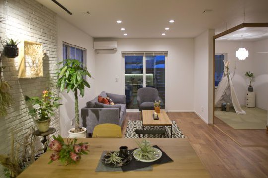 家族の時間と趣味の時間を楽しむ住まい