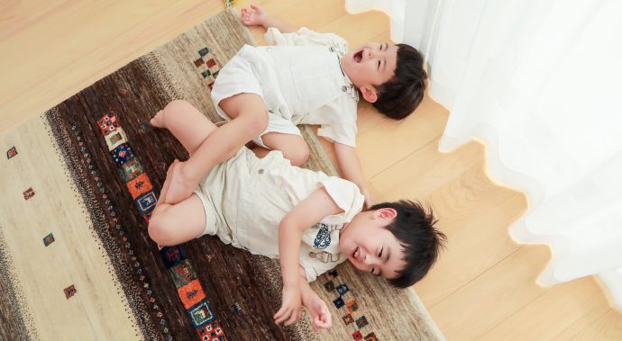 自然素材の温もりで、家族に優しい家事ラクな住まい