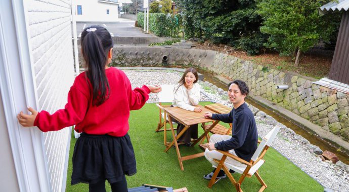 家族の輪が広がる、理想の邸宅