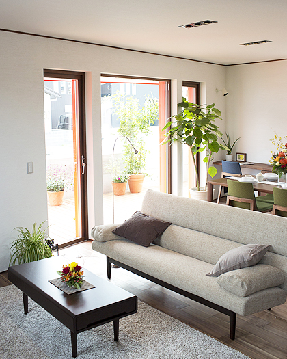 定期点検・アフターフォロー充実の永く住まえるお家