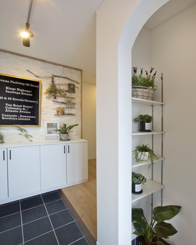 大容量収納を備えた住まい