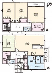広々和室と洋室でリラックスできる住まい