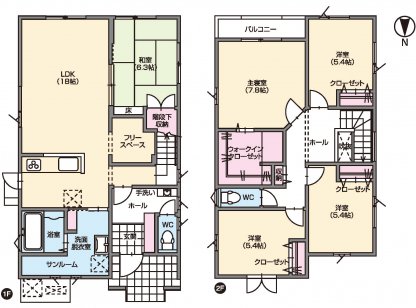 サンルーム採用で家事ラクの住まい