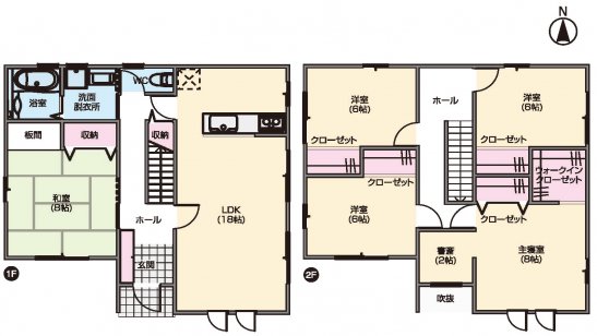 広々LDKと和室スペースでリラックスできる住まい