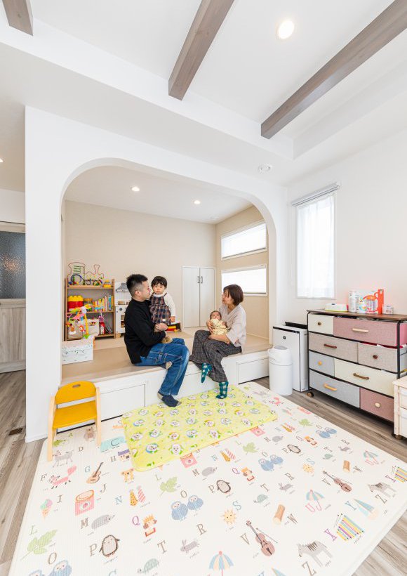 すぐそこに家族の絆が見える家