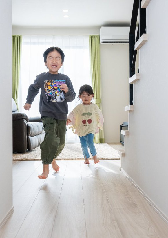 のびのびと成長を育む家