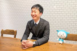 秋の夕暮れと、小さなトナカイ