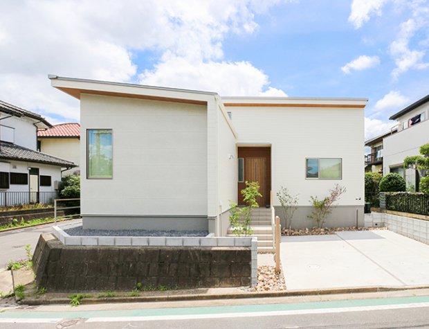 ちょうどいいサイズ感の平屋
