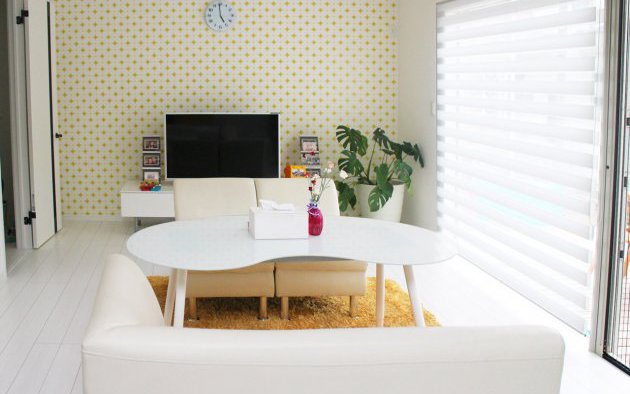 家族や友人が集まる楽しく明るい住まいになりました！