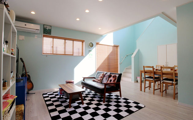 自分の理想通りにカスタマイズした家ができました