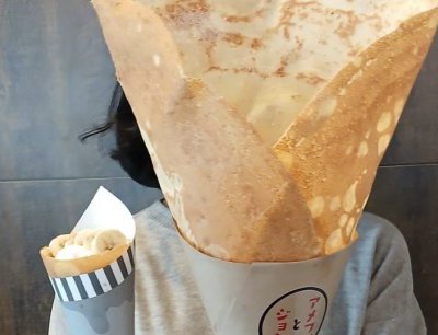 クレープ屋さん　来場！