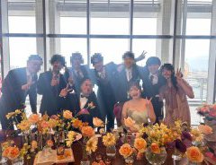 結婚式に参加しました