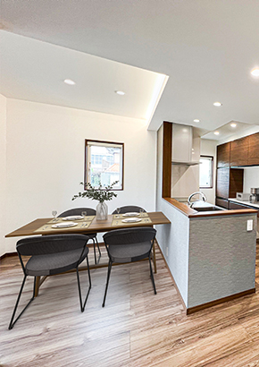 家事のしやすさを追求したママ楽な住まい