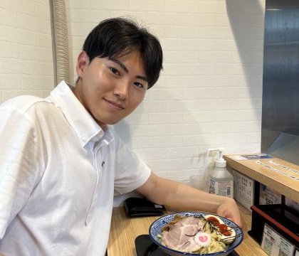 おいしいつけ麺を食べに行きました！