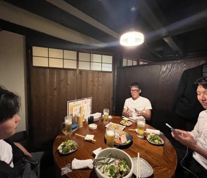 同期と飲みに行きました！