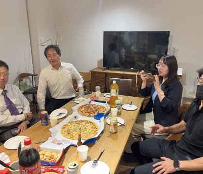 懇親会でした！