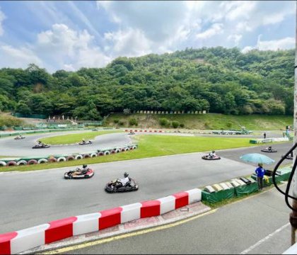 宝塚でゴーカート！！