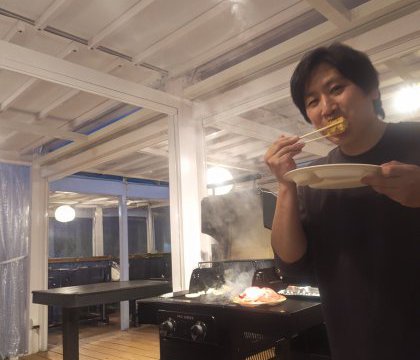 リンクス梅田でBBQ