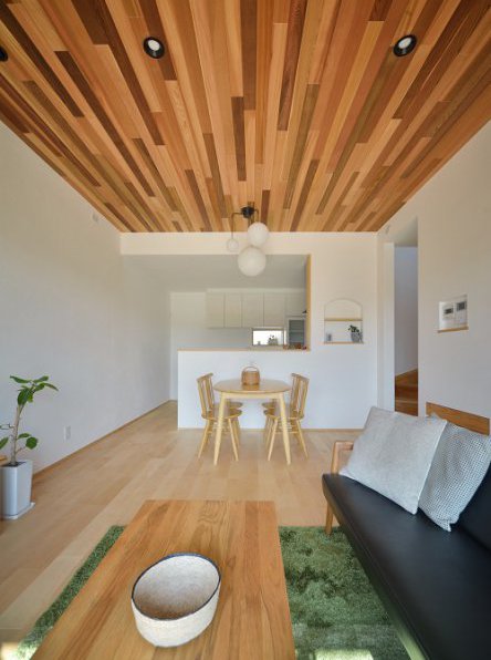 特別感を演出するこだわりのレッドシダー天井×適材適所収納の住まい