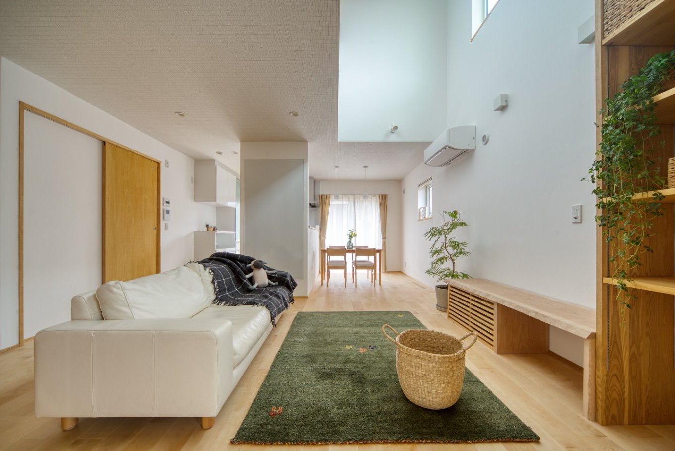 快適で心地良い まるごと自然素材の住まい