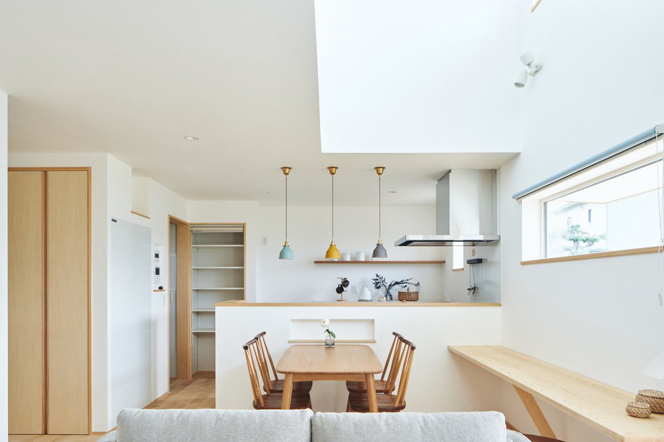 書斎を離れた時により一層感じる開放感